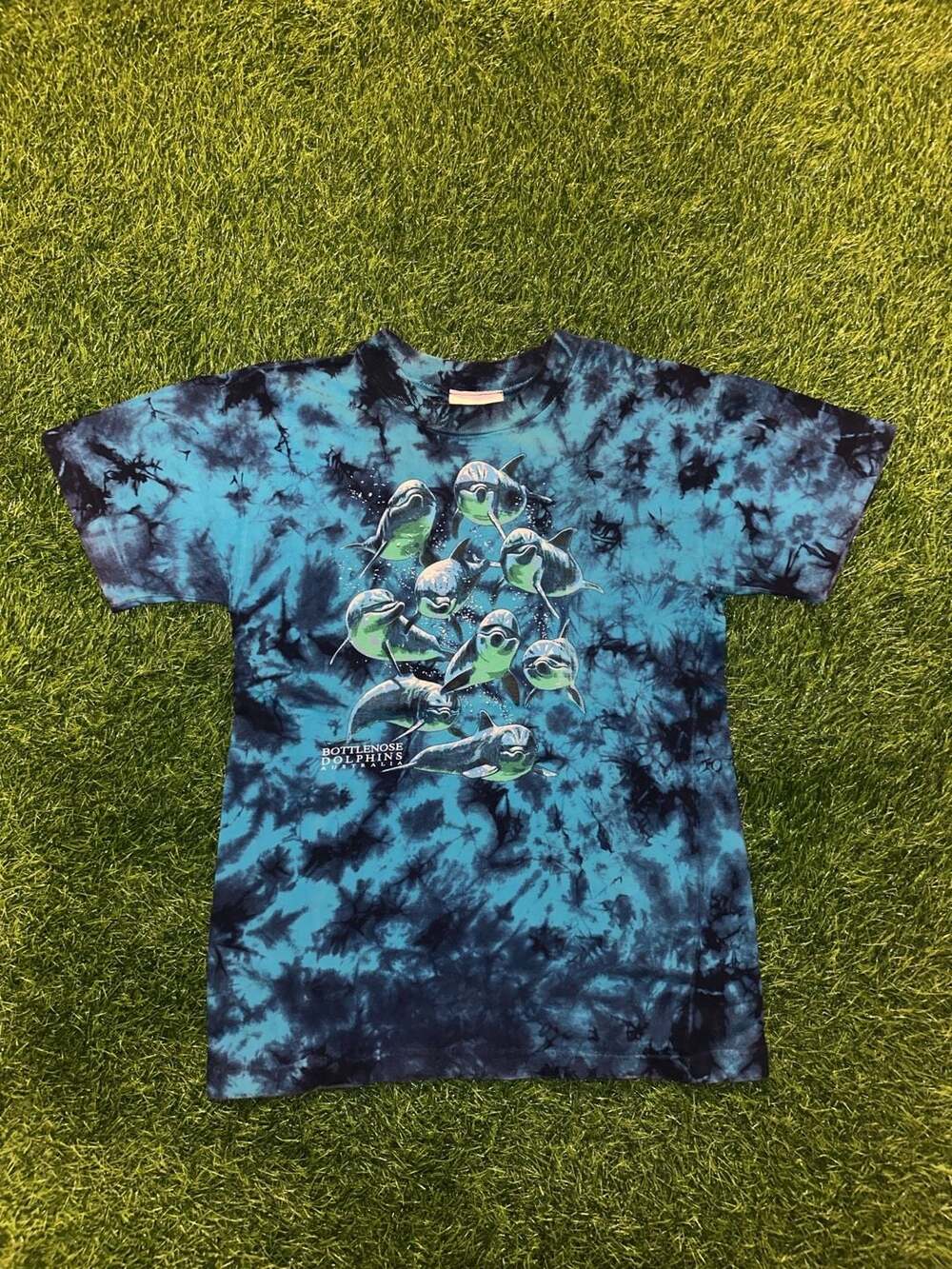 Vintage Gooses T-Shirts Bottlenose Dolphins Australia Tie Dye T-Shirt